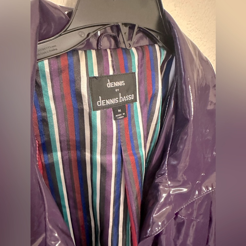 Purple Rain coat sz medium - Picture 2 of 3